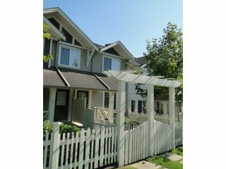 Photo 1: 40 4401 BLAUSON Boulevard in Abbotsford: Abbotsford East Townhouse for sale in "Sage at Auguston" : MLS®# F1419507
