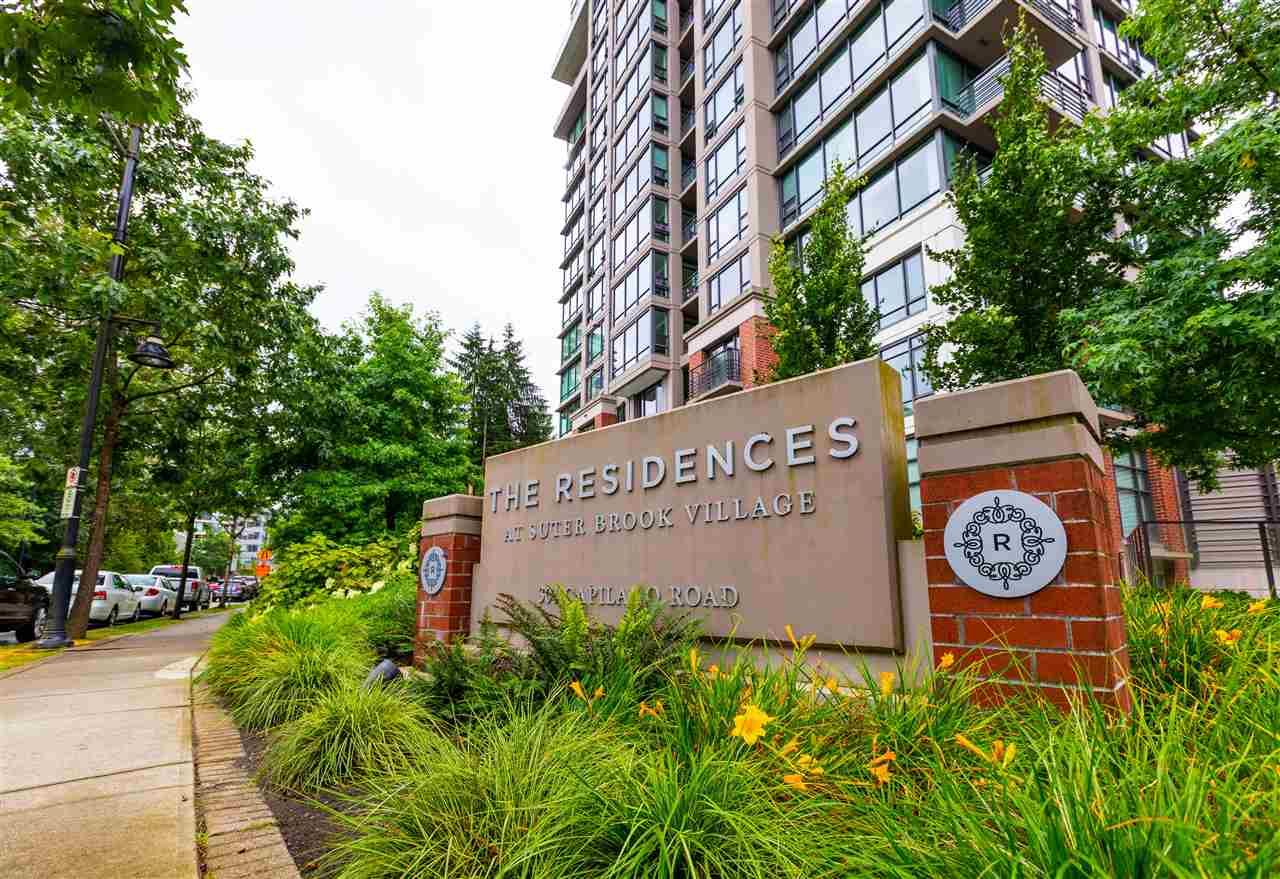 Main Photo: 608 301 CAPILANO Road in Port Moody: Port Moody Centre Condo for sale in "Residences at Suterbrook" : MLS®# R2484764