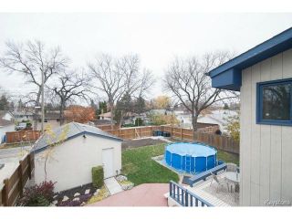 Photo 18: 141 Rossmere Crescent in WINNIPEG: East Kildonan Residential for sale (North East Winnipeg)  : MLS®# 1426019