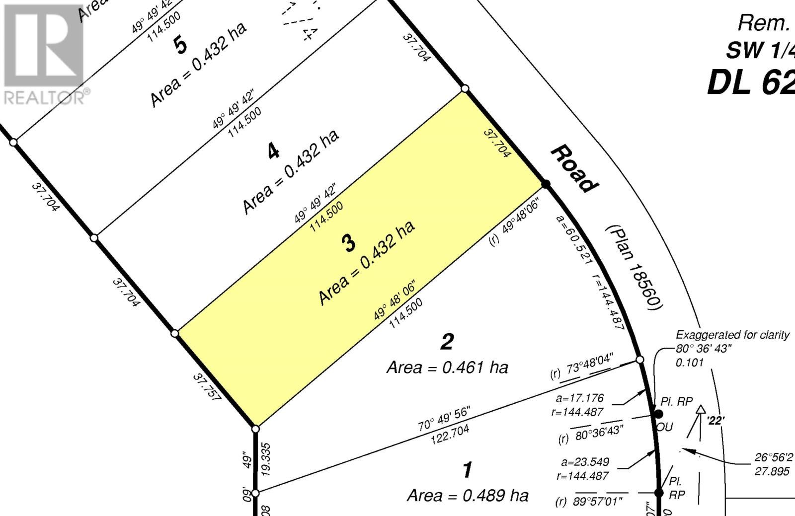 Main Photo: LOT 3 10131 WESTERN ROAD in Prince George: Vacant Land for sale : MLS®# R2773491