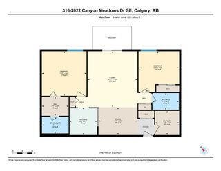 Photo 2: 316 2022 Canyon Meadows Drive SE in Calgary: Queensland Apartment for sale : MLS®# A2059840
