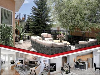 Photo 1: 4223 Passchendaele Road SW in Calgary: Garrison Woods Row/Townhouse for sale : MLS®# A1226318