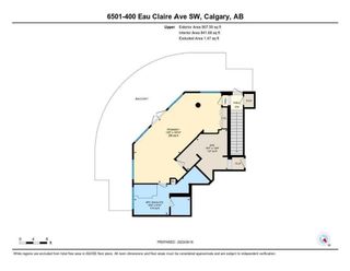 Photo 29: 6501 400 Eau Claire Avenue SW in Calgary: Eau Claire Apartment for sale : MLS®# A2108206