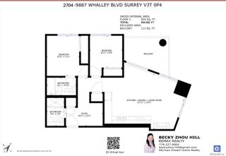 Photo 1: 2704 9887 WHALLEY Boulevard in Surrey: Whalley Condo for sale in "PARK BOULEVARD" (North Surrey)  : MLS®# R2881022