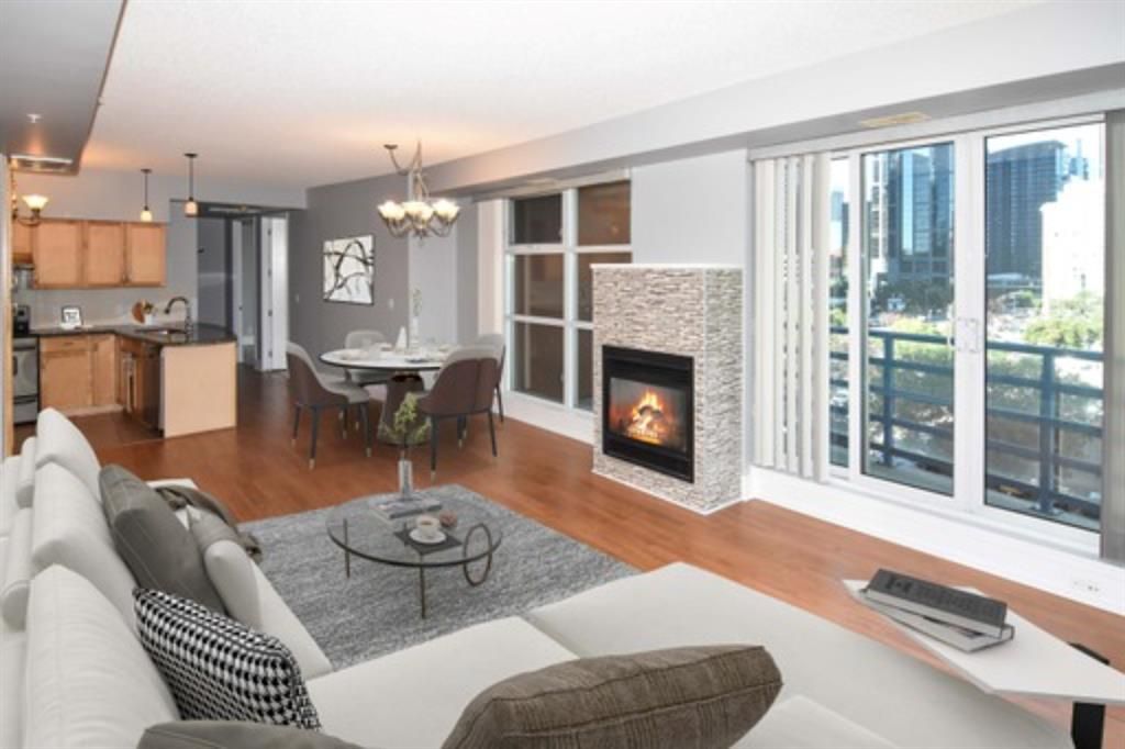 Photo 16: Photos: 601 205 Riverfront Avenue SW in Calgary: Eau Claire Apartment for sale : MLS®# A1255319