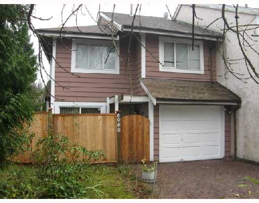 Main Photo: 6960 TYNE Street in Vancouver: Killarney VE 1/2 Duplex for sale in "ARLINGTON PARK" (Vancouver East)  : MLS®# V744736