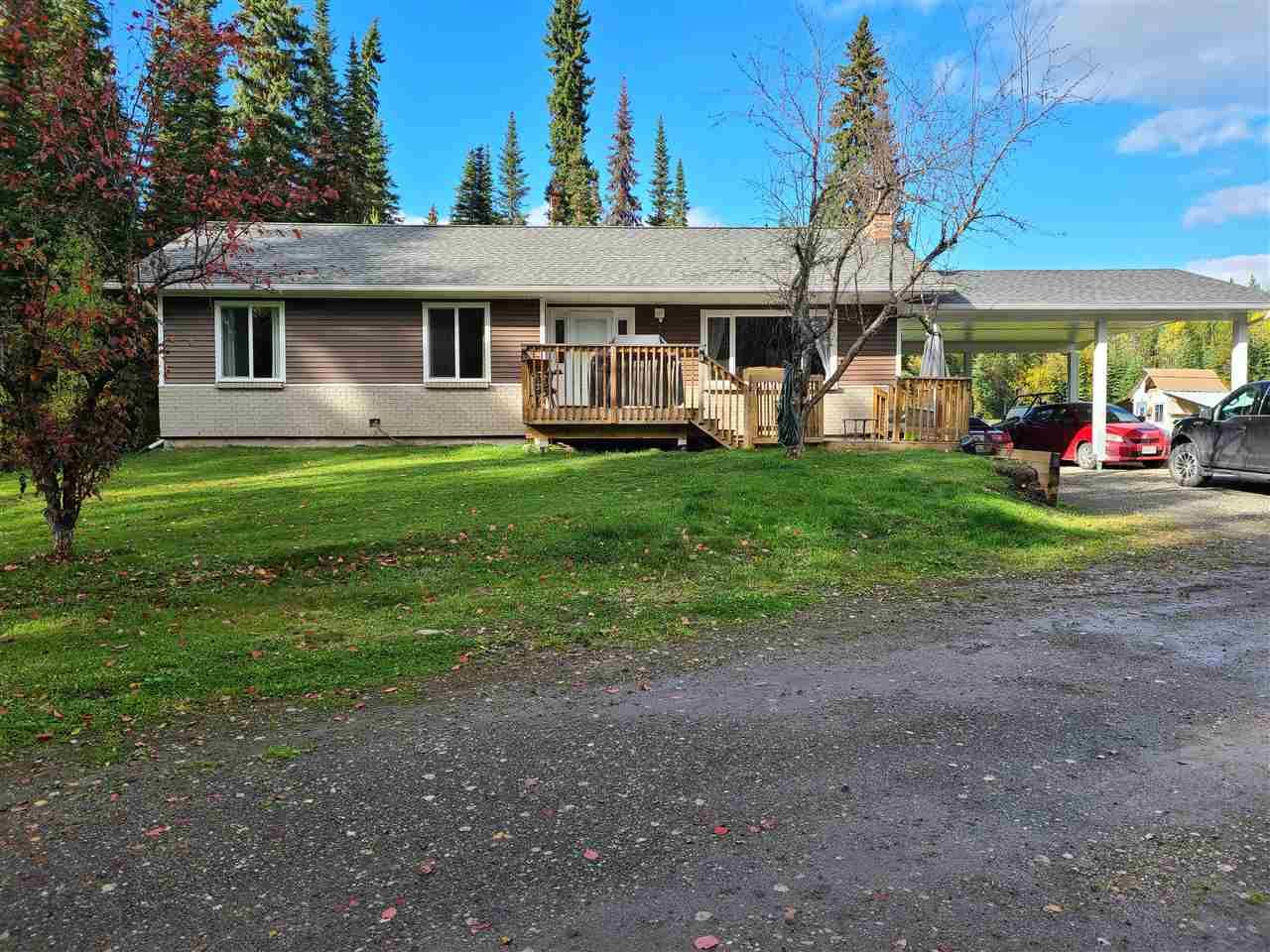 Main Photo: 4400 KNOEDLER Road in Prince George: Hobby Ranches House for sale (PG Rural North (Zone 76))  : MLS®# R2502367