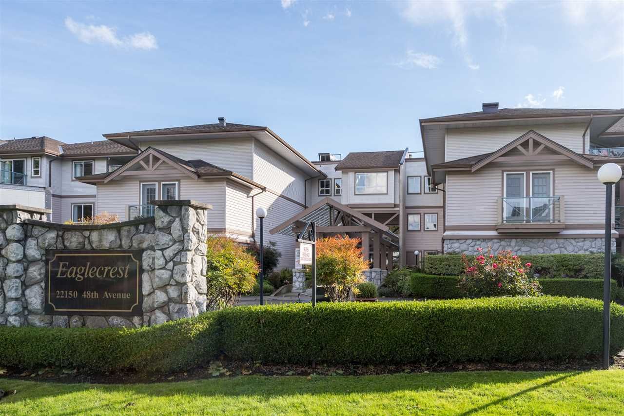 Main Photo: 212 22150 48 Avenue in Langley: Murrayville Condo for sale in "Eaglecrest" : MLS®# R2508991