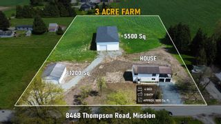 Main Photo: 8468 THOMPSON Road in Mission: Dewdney Deroche House for sale : MLS®# R2878029
