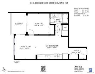 Photo 37: 610 10033 RIVER Drive in Richmond: Bridgeport RI Condo for sale in "PARC RIVIERA" : MLS®# R2675958