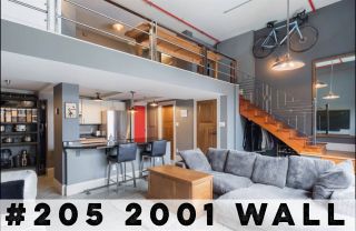 Photo 1: 205 2001 WALL STREET in Vancouver: Hastings Condo for sale (Vancouver East)  : MLS®# R2587997