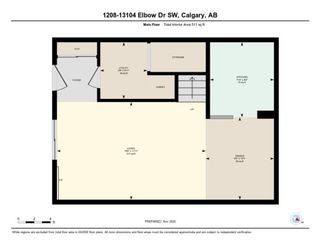 Photo 25: 1208 13104 Elbow Drive SW in Calgary: Canyon Meadows Row/Townhouse for sale : MLS®# A1051272