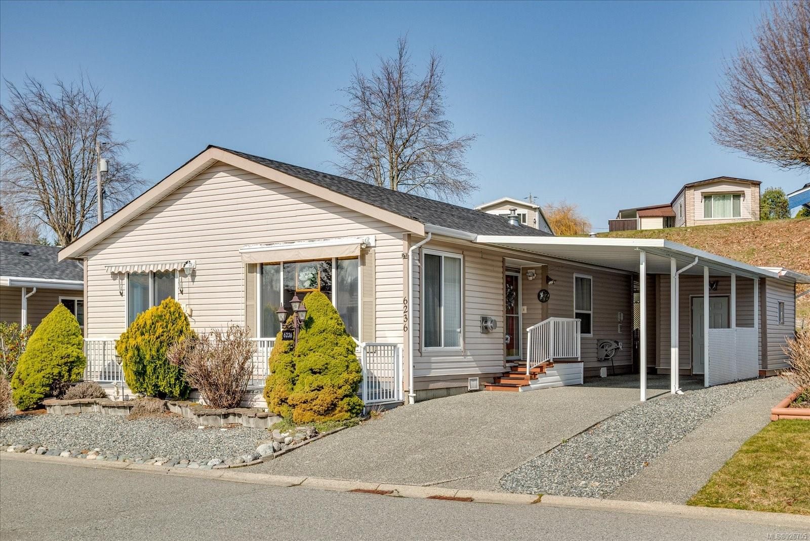 Main Photo: 43 6236 Farber Way in Nanaimo: Na Pleasant Valley Manufactured Home for sale : MLS®# 926705