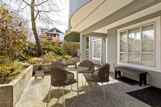 Photo 1: 104 3220 W 4TH Avenue in Vancouver: Kitsilano Condo for sale in "Point Grey Estates" (Vancouver West)  : MLS®# R2879508