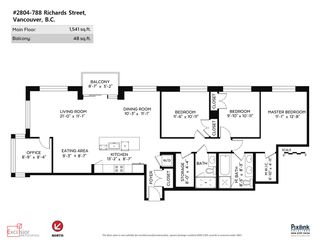 Photo 20: 2804 788 RICHARDS Street in Vancouver: Downtown VW Condo for sale in "L'HERMITAGE" (Vancouver West)  : MLS®# R2055675