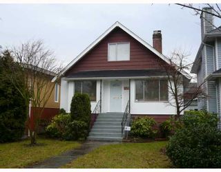Photo 1: 3458 W KING EDWARD Avenue in Vancouver: Dunbar House for sale (Vancouver West)  : MLS®# V755986