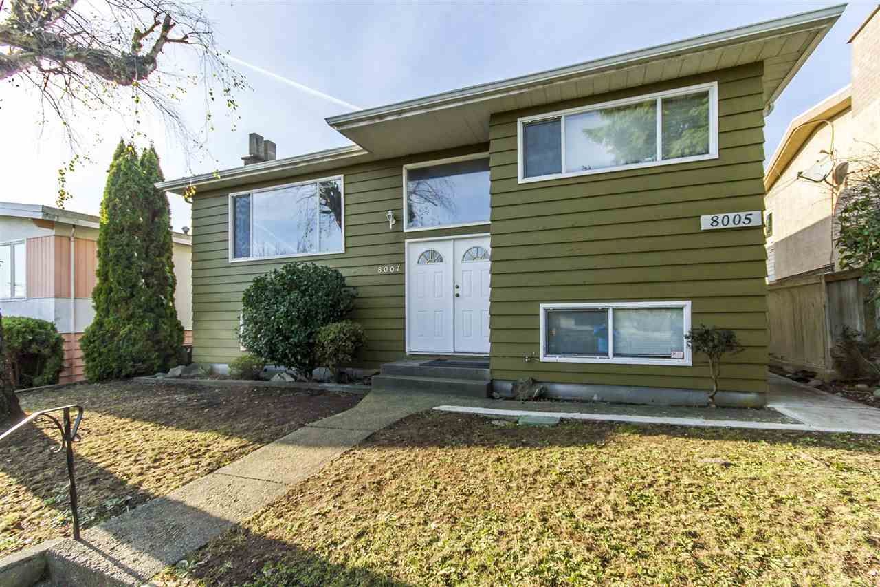 Main Photo: 8007 ELLIOTT Street in Vancouver: Fraserview VE House for sale (Vancouver East)  : MLS®# R2522410