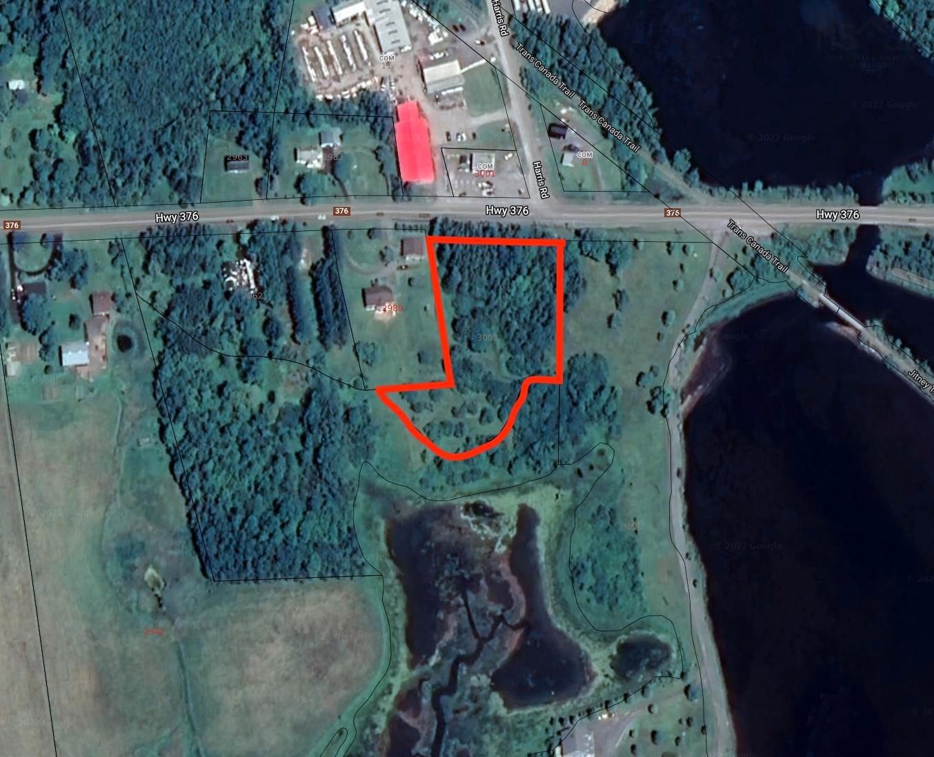Main Photo: 3008 Highway 376 in Haliburton: 108-Rural Pictou County Vacant Land for sale (Northern Region)  : MLS®# 202220213