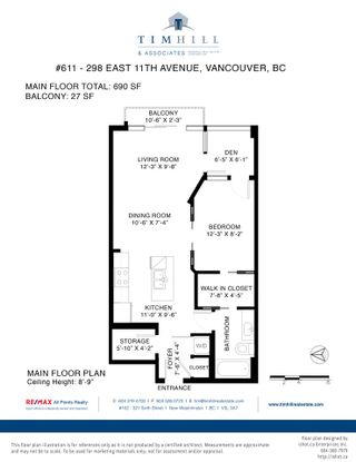 Photo 24: 611 298 E 11TH Avenue in Vancouver: Mount Pleasant VE Condo for sale in "The Sophia" (Vancouver East)  : MLS®# R2485147