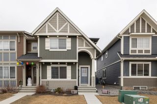 Photo 1: 23 Fireside Parkway: Cochrane Row/Townhouse for sale : MLS®# A1183103