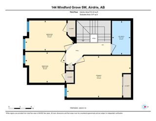 Photo 20: 144 Windford Grove SW: Airdrie Row/Townhouse for sale : MLS®# A2020080