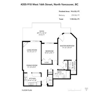 Photo 20: 205 918 W 16TH Street in North Vancouver: Mosquito Creek Condo for sale : MLS®# R2508712