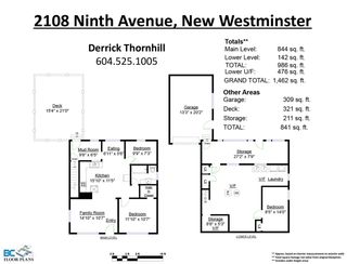 Photo 4: 2108 NINTH Avenue in New Westminster: Connaught Heights House for sale : MLS®# R2050394