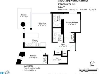 Photo 32: 3805 1289 HORNBY Street in Vancouver: Downtown VW Condo for sale in "One Burrard Place" (Vancouver West)  : MLS®# R2870544