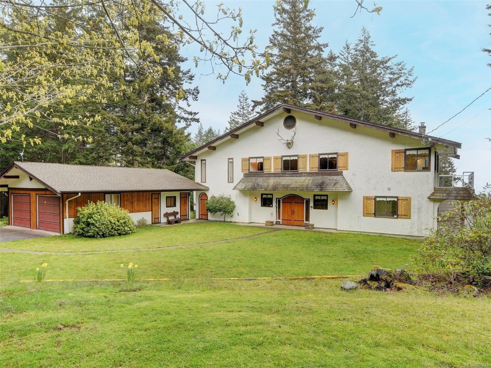 Main Photo: 5015 Rocky Point Rd in Metchosin: Me Rocky Point House for sale : MLS®# 900640