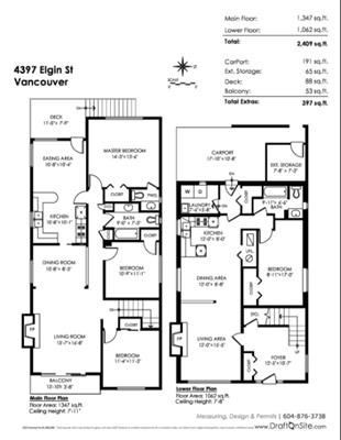 Photo 20: 4397 ELGIN STREET in Vancouver: Fraser VE House for sale (Vancouver East)  : MLS®# R2214005