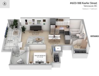 Photo 36: 603 188 KEEFER Street in Vancouver: Downtown VE Condo for sale (Vancouver East)  : MLS®# R2832827