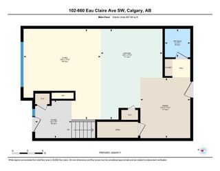 Photo 40: 102 660 Eau Claire Avenue SW in Calgary: Eau Claire Apartment for sale : MLS®# A2129559
