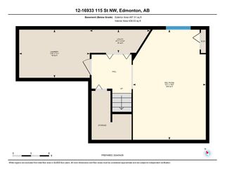 Photo 38: 12 16933 115 Street in Edmonton: Zone 27 House Half Duplex for sale : MLS®# E4384646