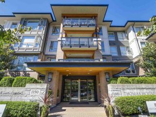 Photo 1: 313 1150 KENSAL Place in Coquitlam: New Horizons Condo for sale in "THOMAS HOUSE" : MLS®# R2747909