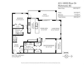 Photo 36: 611 10033 RIVER Drive in Richmond: Bridgeport RI Condo for sale in "Parc Riveria" : MLS®# R2246811