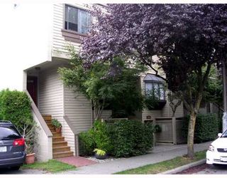 Photo 1: 8 1263 W 8TH Avenue in Vancouver: Fairview VW Townhouse for sale (Vancouver West)  : MLS®# V786817