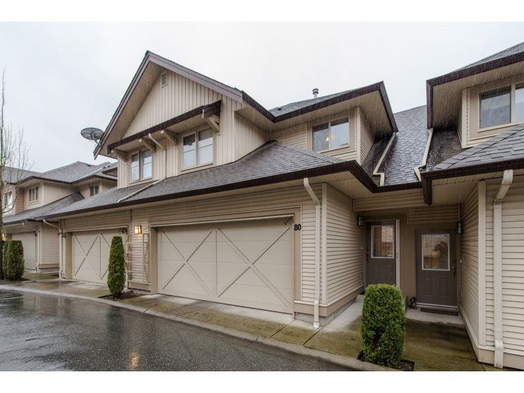 Main Photo: 80 20350 68 Avenue in Langley: Willoughby Heights Townhouse for sale in "SUNRIDGE" : MLS®# R2029357