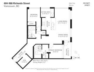 Photo 19: 604 988 RICHARDS Street in Vancouver: Yaletown Condo for sale in "Tribeca Lofts" (Vancouver West)  : MLS®# R2642542