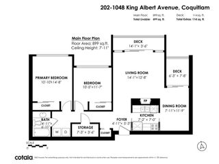 Photo 4: 202 1048 KING ALBERT Avenue in Coquitlam: Central Coquitlam Condo for sale in "Blue Mountain Manor" : MLS®# R2853545
