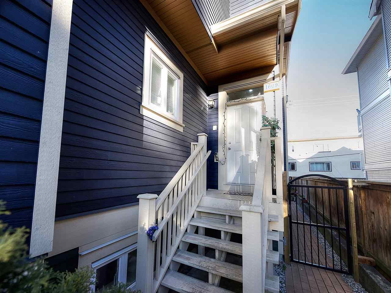 Main Photo: 1609 FRANCES Street in Vancouver: Hastings 1/2 Duplex for sale (Vancouver East)  : MLS®# R2131404