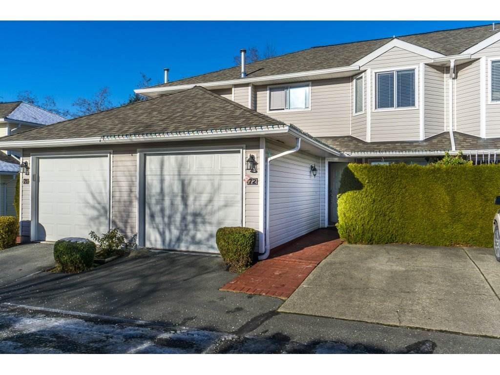 Main Photo: 72 21928 48 Avenue in Langley: Murrayville Townhouse for sale in "Murray Glen" : MLS®# R2229327