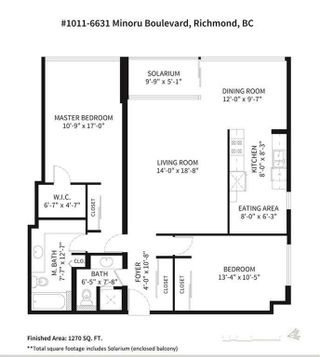 Photo 23: 1011 6631 MINORU Boulevard in Richmond: Brighouse Condo for sale in "Regency Park Towers" : MLS®# R2871417