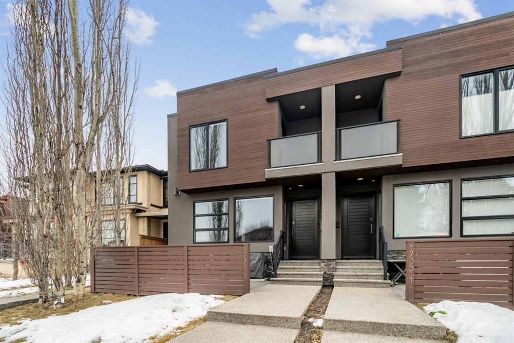 Main Photo: 1 1731 36 Avenue SW in Calgary: Altadore Row/Townhouse for sale : MLS®# A1171649