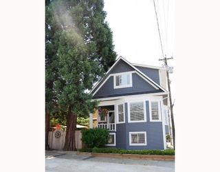 Photo 1: 2227 ALBERTA Street in Vancouver: Mount Pleasant VW House for sale (Vancouver West)  : MLS®# V771743
