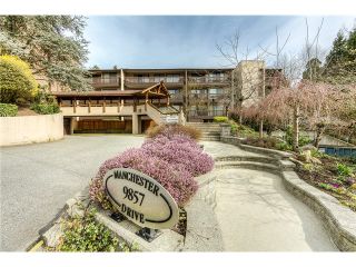 Photo 1: 103 9857 MANCHESTER Drive in Burnaby: Cariboo Condo for sale in "BARCLAY WOODS" (Burnaby North)  : MLS®# V1054273