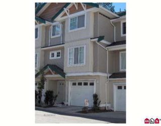 Photo 1: 18 12711 64TH AV in Surrey: West Newton Townhouse for sale in "Palette on the Park" : MLS®# F2619669