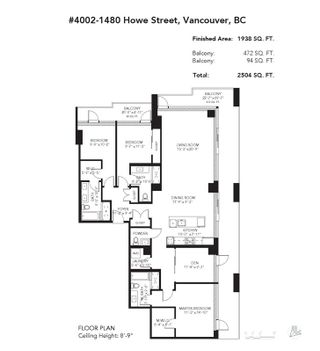 Photo 33: 4002 1480 HOWE Street in Vancouver: Yaletown Condo for sale (Vancouver West)  : MLS®# R2463556