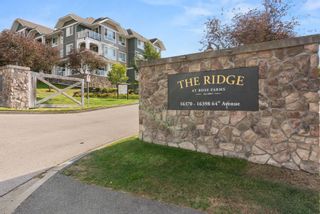 Photo 1: 101 16388 64 Avenue in Surrey: Cloverdale BC Condo for sale in "THE RIDGE AT BOSE FARMS" (Cloverdale)  : MLS®# R2727158
