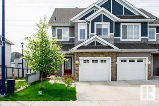 Photo 1: 2322 86 Street in Edmonton: Zone 53 House Half Duplex for sale : MLS®# E4296517