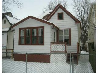 Photo 1: 265 BOYD Avenue in WINNIPEG: North End Residential for sale (North West Winnipeg)  : MLS®# 1101877